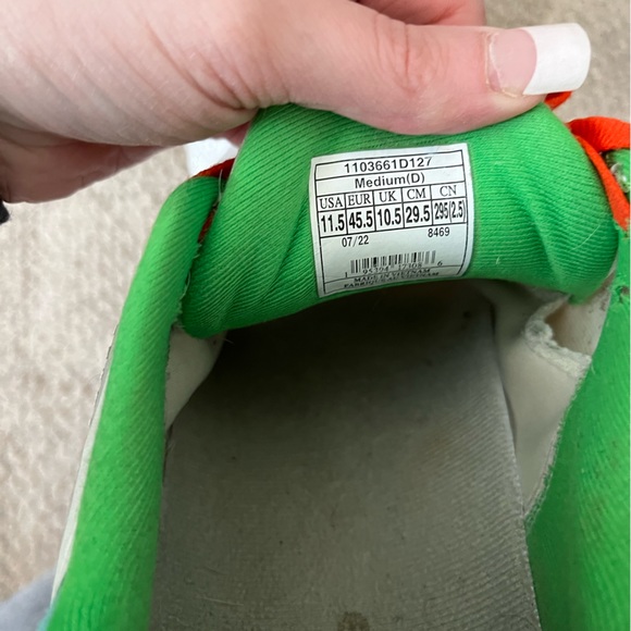 Brooks Adrenaline GTS 22 bowl multicolor confetti white mens size 11.5 - Picture 7 of 12